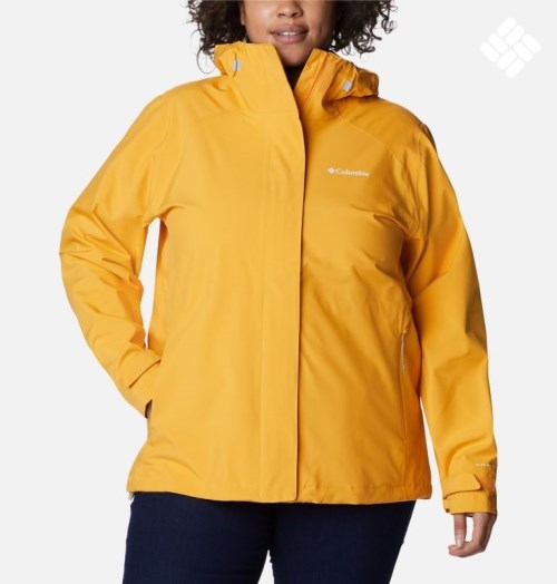 Jachete Shell Columbia Earth Explorer Dama Mango | Plus Size HT078AQ19